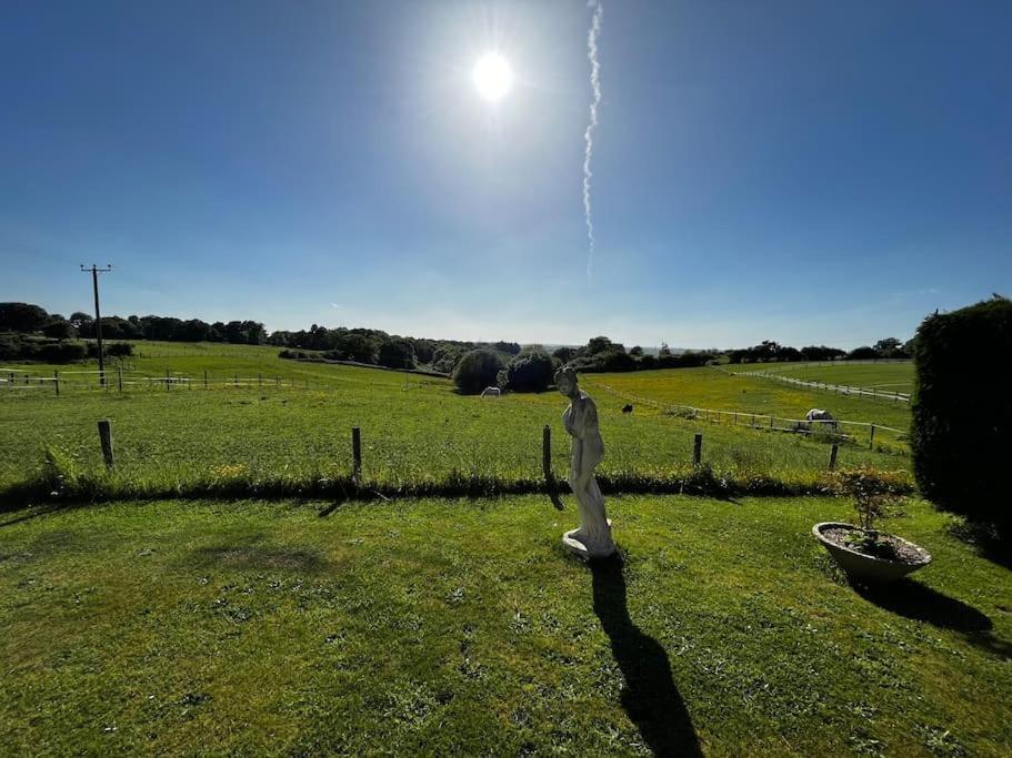 Byre - Farm Cottage On 9 Acre Equestrian Small Holding Salisbury Eksteriør bilde